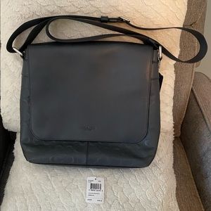 COACH Charles Small Sig Leather
Messenger Bag